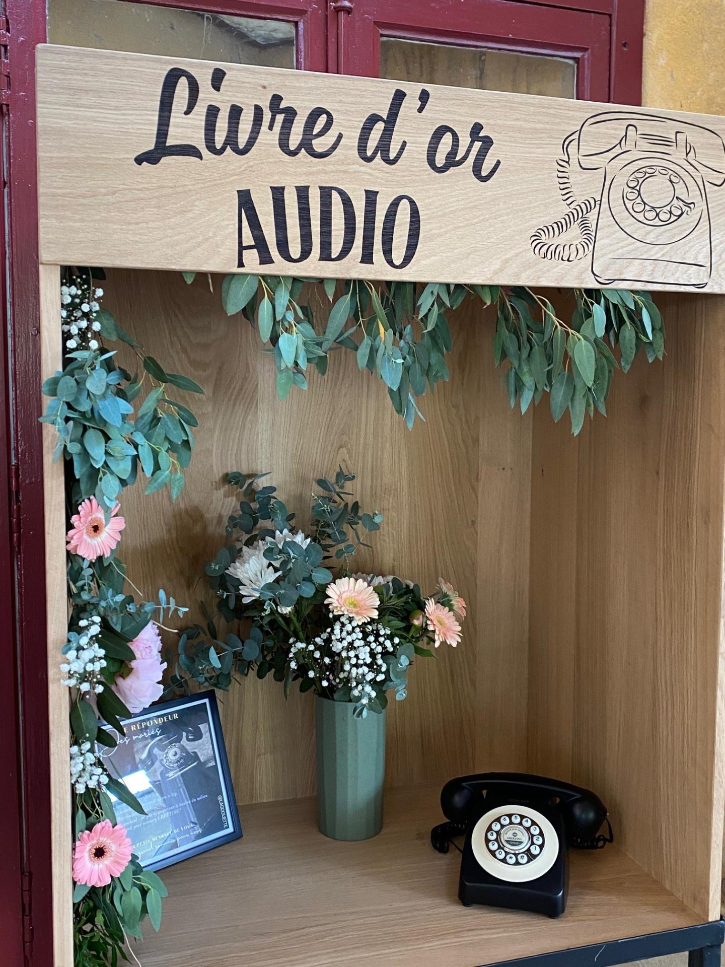 Livre d'or audio